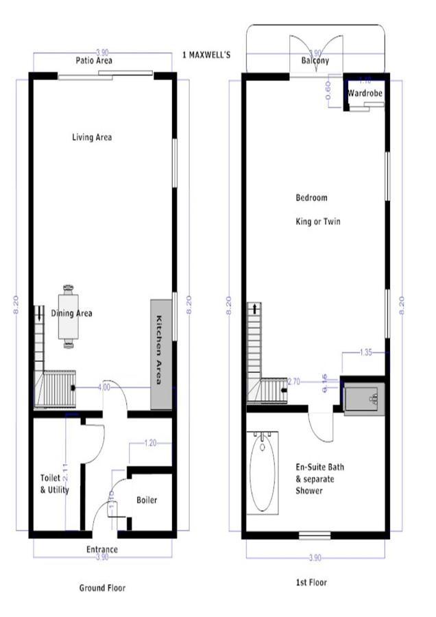 קנמור Mains Of Taymouth Country Estate 5* Maxwell Villas מראה חיצוני תמונה
